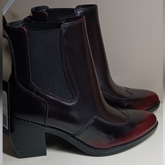 G-STAR Tacoma boots, size 36 EUR or 5.5 US, color: dark burgundy - Picture 4 of 6